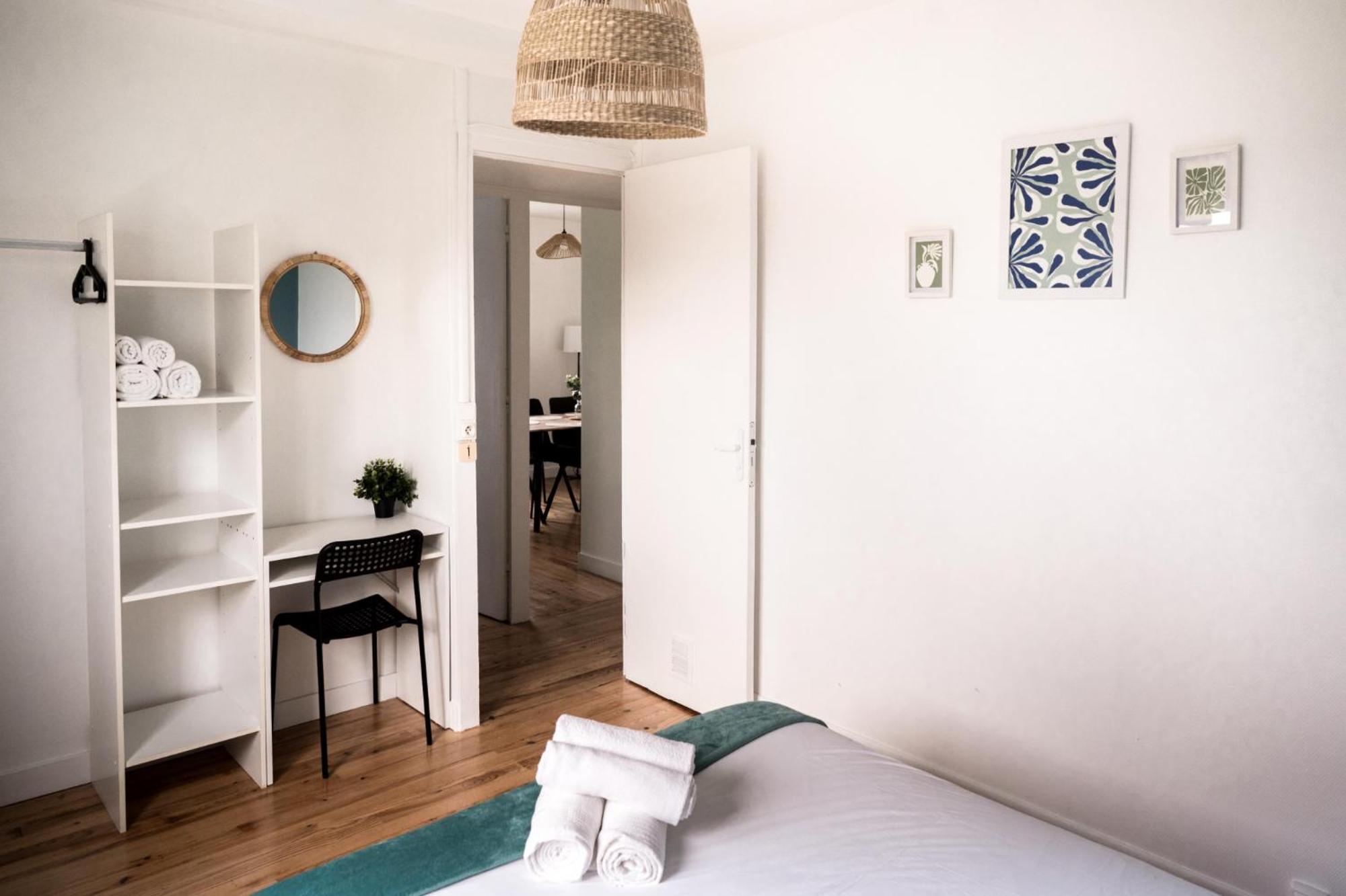 Le Ambroise - T3 Spacieux Et Calme Avec Parking Gratuit Bergerac Kamer foto