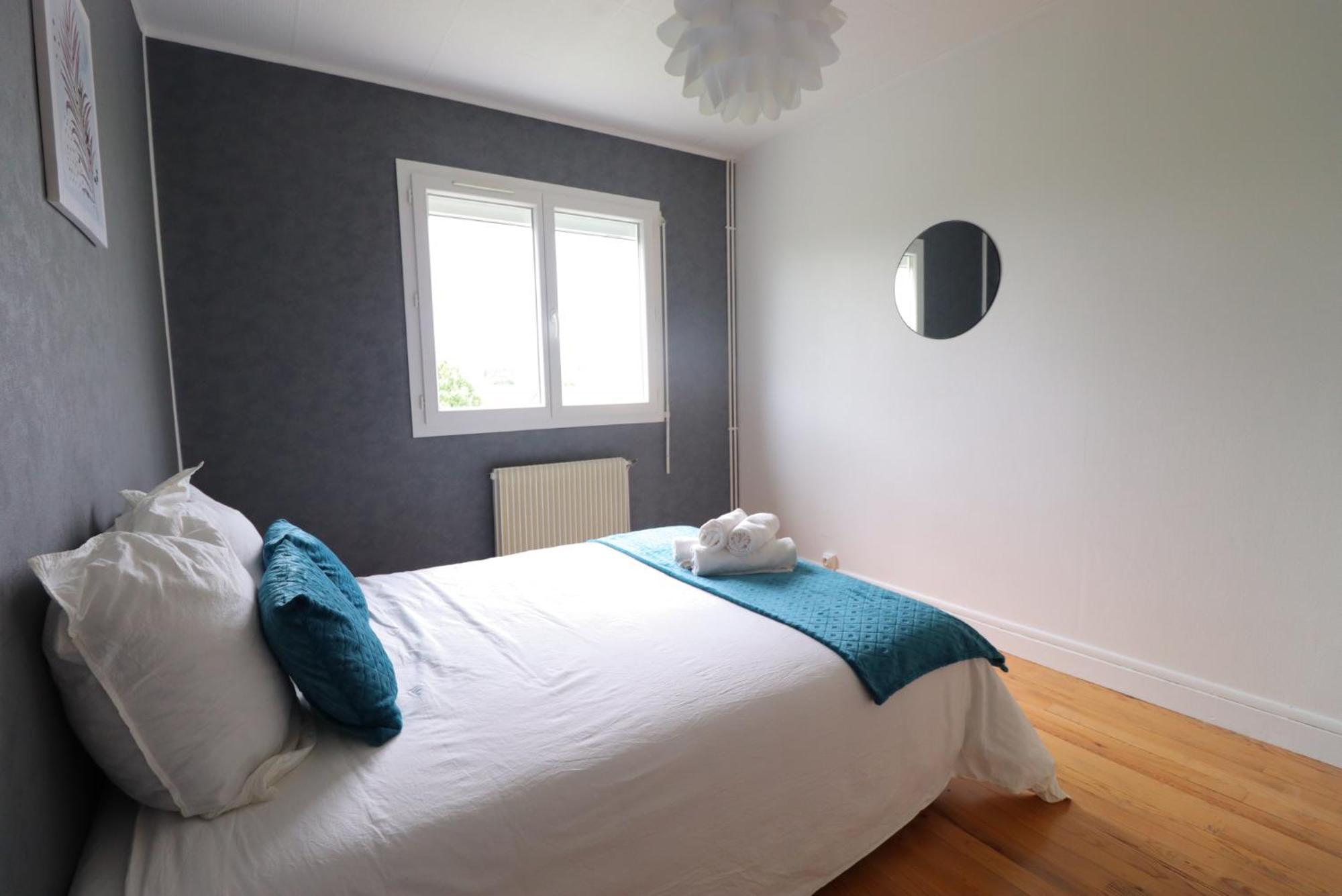 Le Ambroise - T3 Spacieux Et Calme Avec Parking Gratuit Bergerac Kamer foto